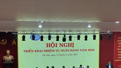 Ông Tô Huy Vũ, Chủ tịch Hội đồng thành viên Agribank phát biểu tại Hội nghị