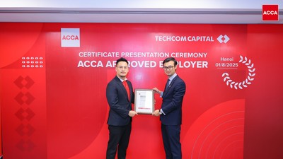 Techcom Capital chính thức trở thành Tổ chức đạt chuẩn quốc tế của ACCA