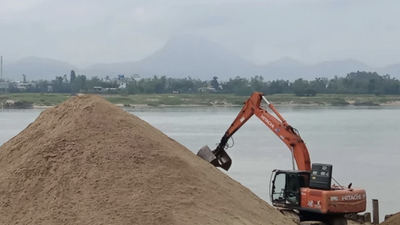 Hà Nội phê duyệt khu vực không đấu giá quyền khai thác khoáng sản tại 3 mỏ cát 