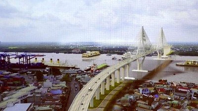 Phối cảnh cầu Cát Lái nối TP.HCM với Đồng Nai