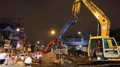 Đẩy nhanh di dời hạ tầng kỹ thuật phục vụ khởi công tuyến metro số 2 