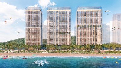 Sun Centro Town sở hữu tầm nhìn “tuyệt đối điện ảnh” hướng vịnh Hạ Long. Ảnh: Sun Property.
