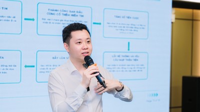 Ông Trần Huyền Dinh, Chủ nhiệm Ủy ban Ứng dụng Fintech, Hiệp hội Blockchain và Tài sản số Việt Nam
