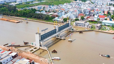 Dự án chống ngập 10.000 tỷ đồng đã thi công được hơn 90% khối lượng công việc nhưng phải tạm dừng do gặp vướng mắc.