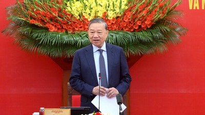 Tổng Bí thư Tô Lâm. Ảnh: Báo Nhân dân.