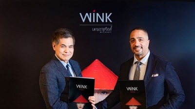 Ông Stephen Ho và ông Michael Piro, Tổng giám đốc điều hành Indochina Capital và Wink tại Lễ ký kết thoả thuận hợp tác.