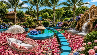 Nghỉ lễ 2/9, check-in cùng “Miền hoa cổ tích”