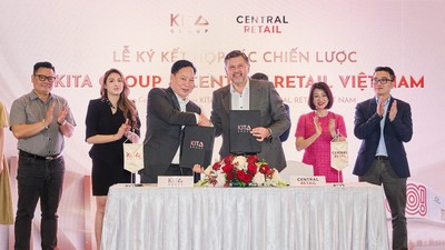 KITA Group và Central Retail Việt Nam hợp tác phát triển loạt siêu thị, trung tâm thương mại