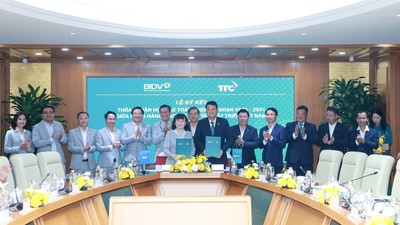 Thỏa thuận hợp tác toàn diện giữa TTC và BIDV giai đoạn 2026 - 2031, đánh dấu bước tiến mới trong quan hệ hợp tác giữa hai bên