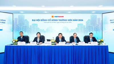 Vietbank (VBB) đặt kế hoạch lợi nhuận trước thuế 2.100 tỷ đồng, hoàn thành thủ tục niêm yết trên HOSE trong quý II/2026