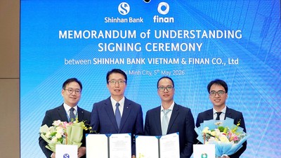 Ngân hàng Shinhan hợp tác cùng Finan ra mắt ứng dụng Shinhan Store cho hộ kinh doanh