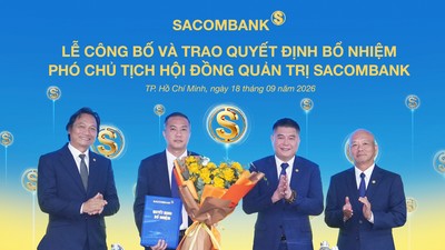 Ông Nguyễn Xuân Vũ được bầu làm Phó chủ tịch HĐQT SACOMBANK (STB)