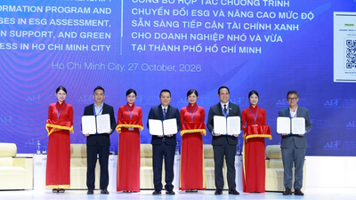 Nam A Bank ký kết Biên bản ghi nhớ hợp tác với C4IR, ICED và SCFC về chương trình chuyển đổi ESG và nâng cao mức độ sẵn sàng tiếp cận tài chính xanh cho doanh nghiệp nhỏ và vừa tại Tp.HCM.