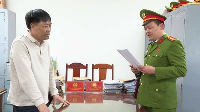 Thi hành quyết định khởi tố bị can đối với Nguyễn Xuân Biên