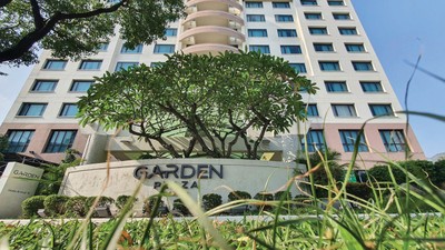 Khách sạn Parkroyal Saigon đã được đổi tên thành Garden Plaza Saigon sau khi đổi chủ. Ảnh: Lê Toàn.
