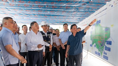 Phó Thủ tướng Phạm Gia Túc kiểm tra, chỉ đạo tháo gỡ vướng mắc các công trình phục vụ APEC 2027.