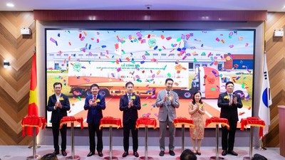 Lễ công bố xuất khẩu lô thịt gà chế biến đầu tiên của Việt Nam sang thị trường Hàn Quốc.