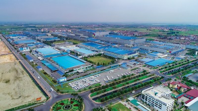 Lĩnh vực khu công nghiệp đang hút mạnh vốn FDI. Ảnh: Dũng Minh.
