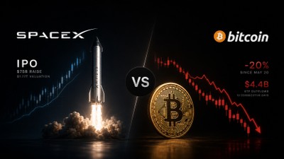 IPO của SpaceX tác động như thế nào đến đồng Bitcoin?