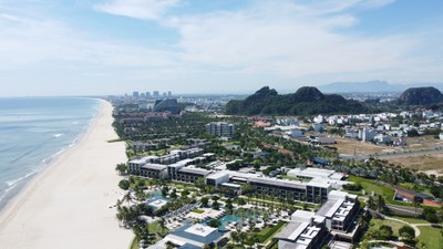 Tuyến đường ven biển kết nối Đà Nẵng với Hội An.