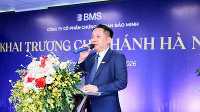 Ông Thiều Hữu Chung, Phó Chủ tịch thường trực HĐQT BMS phát biểu tại sự kiện