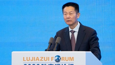 Ông Ngô Thanh, Chủ tịch Ủy ban Điều tiết Chứng khoán Trung Quốc (CSRC)