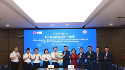 MB và Cục Thuế ký kết hợp tác chiến lược toàn diện. Lấy người nộp thuế làm trung tâm – Lấy chuyển đổi số làm nền tảng