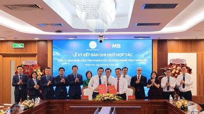 MB và UBND tỉnh Khánh Hòa ký kết Bản ghi nhớ hợp tác