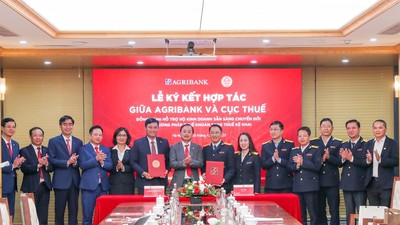 Agribank ký kết hợp tác cùng Cục Thuế hỗ trợ hộ kinh doanh chuyển đổi sang thuế kê khai