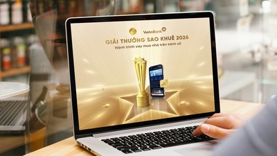 “Vay mua nhà trên kênh số” của VietinBank được vinh danh tại Sao Khuê 2026