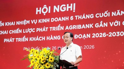 Ông Tô Huy Vũ, Bí thư Đảng ủy, Chủ tịch Hội đồng thành viên phát biểu chỉ đạo tại Hội nghị
