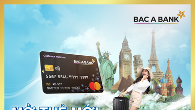 BAC A BANK (BAB) tặng nhiều ưu đãi thiết thực cho khách hàng mở thẻ tín dụng