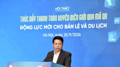 Phó Thống đốc Ngân hàng NHNN Phạm Tiến Dũng phát biểu khai mạc Hội thảo