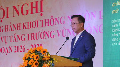  Tổng Giám đốc BIDV Hoàng Việt Hùng phát biểu tại Hội nghị 
