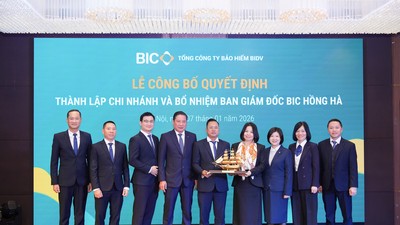 BIC khai trương Chi nhánh Hồng Hà