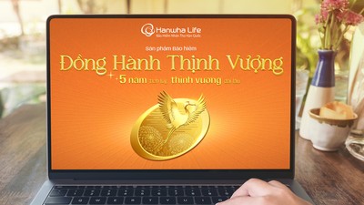 Đóng phí 5 năm, bảo vệ đến 80 tuổi - sản phẩm mới đặc biệt của Hanwha Life 