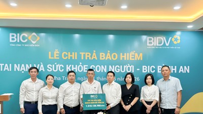 BIC chi trả hơn 1,5 tỷ đồng cho khách hàng mắc bệnh hiểm nghèo
