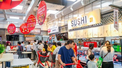 LOTTE MART Tây Ninh hiện diện nổi bật với diện tích kinh doanh khoảng 2.675 m²