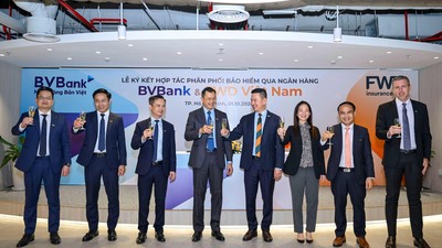 FWD Việt Nam và BVBank hợp tác phân phối bảo hiểm qua ngân hàng