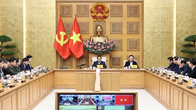 Thủ tướng Phạm Minh Chính chủ trì Hội nghị. Ảnh: VGP.