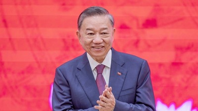 Tổng Bí thư Tô Lâm gửi thư mừng Tổng Bí thư Lào khóa XII Thongloun Sisoulith 