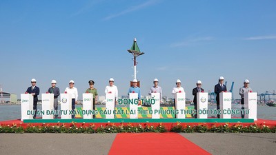 Nghi thức động thổ dự án đầu tư xây dựng cầu Cát Lái đã chính thức mở ra hành trình kiến tạo một công trình hạ tầng giao thông có ý nghĩa chiến lược, góp phần tăng cường kết nối liên vùng và thúc đẩy phát triển kinh tế.