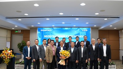 Siemens và VSIP công bố quan hệ đối tác chiến lược nhằm thúc đẩy hạ tầng trung tâm dữ liệu và chuyển đổi số tại Việt Nam