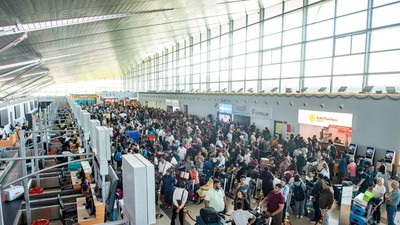 Cảng Hàng không Quốc tế Phú Quốc ghi nhận số chuyến bay quốc tế đến thậm chí cao hơn nội địa.