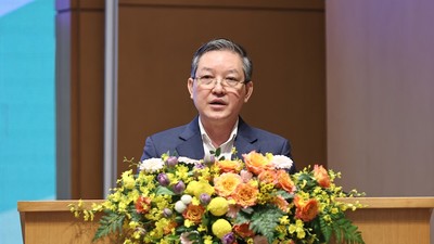 Đồng chí Lương Quốc Đoàn, Ủy viên Trung ương Đảng, Chủ tịch Ban Chấp hành Trung ương Hội Nông dân Việt Nam.