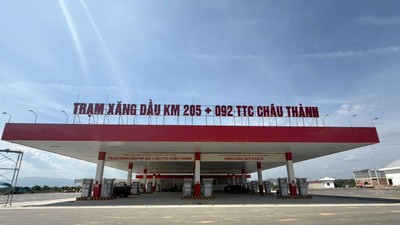 Trạm nhiên liệu tại Trạm dừng nghỉ Km205+092 đã sẵn sàng đi vào hoạt động. 