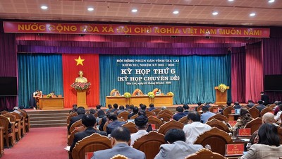 HĐND tỉnh Gia Lai thông qua Nghị quyết miễn nhiệm chức vụ Phó chủ tịch UBND tỉnh và bầu Trưởng ban Ban Dân tộc HĐND tỉnh. 