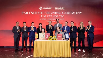 Lễ ký kết đánh dấu bước tiến quan trọng trong việc hoàn thiện hệ sinh thái của Sun Group, tiếp tục hành trình nâng tầm các điểm đến du lịch Việt Nam bằng những trải nghiệm đa dạng và đẳng cấp