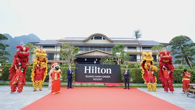 Yoko Onsen Quang Hanh chính thức được bàn giao vận hành cho Hilton sáng 12/2