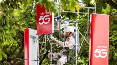 Mạng di động Viettel.